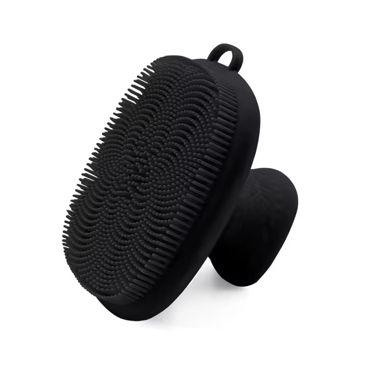 Cabeza exfoliante facial de silicona, Cabeza exfoliante facial manual, Cabeza exfoliante facial Suave para Mujeres - 1