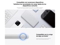 Xiaomi Power Bank 10000mAh 22W Lite - Batería portátil ligera con carga rápida 22.5W, 3 puertos y apta para llevar en avión - details 5