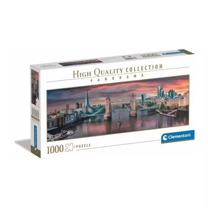PUZZLE 1000 PIEZAS PANORAMA ACROSS DE RIVGER THAMES DE CLEMENTONI - 1