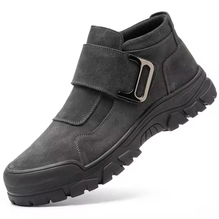 Zapatos De Seguridad Para Hombre Indestructibles Con Punta De Acero Antipinchazos Botas De Trabajo Para Construcción Resistente Al Desgaste Y Caídas - 1