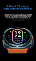 LAXASFIT GT7 Ultra Smartwatch 2025 Pantalla AMOLED HD De 1.52 Pulgadas Bluetooth Pantalla Inteligente Deportiva Para Hombres Y Mujeres Regalo - details 2