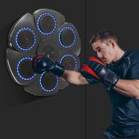 Máquina de boxeo, máquina de boxeo musical de 40x40x4 cm, máquina de boxeo para niños, máquina de boxeo de reacción, entrenador de boxeo en casa - details 3