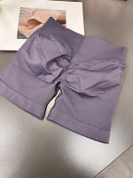 Shorts De Impacto Para Mujer Low Ribbed Band Ropa De Gimnasio Shorts De Yoga Biker Sin Costuras Para Ejercicio Y Yoga - details 9