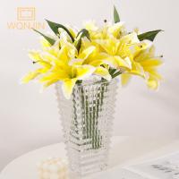 WQNJIN 11 Cabezas De Lirio Blanco Artificiales Para Boda Fiesta Decoración De Hogar Regalo Bouquet Decoración De Habitaciones DIY - details 0