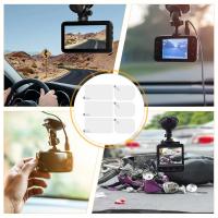 Etiquetas Para Parabrisas De Dashcam 6pc Etiquetas Electrostáticas Transparentes Para Cámara De Volante Adhesivo Para Ventanas De Coche - details 0