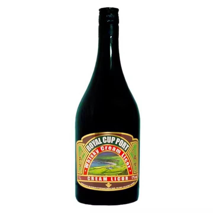 Crema licor Royal Cup Port. Whisky Cream Licor 0.7 cl  Destilerias Ferri  8410851008261 - 1