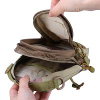 Bolsa De Cinturón Táctico Molle Estrecha Para Teléfono Móvil Y Gadgets EDC Bolsa De Cinturón De Uso Útil De Nylon Para Caza - details 10