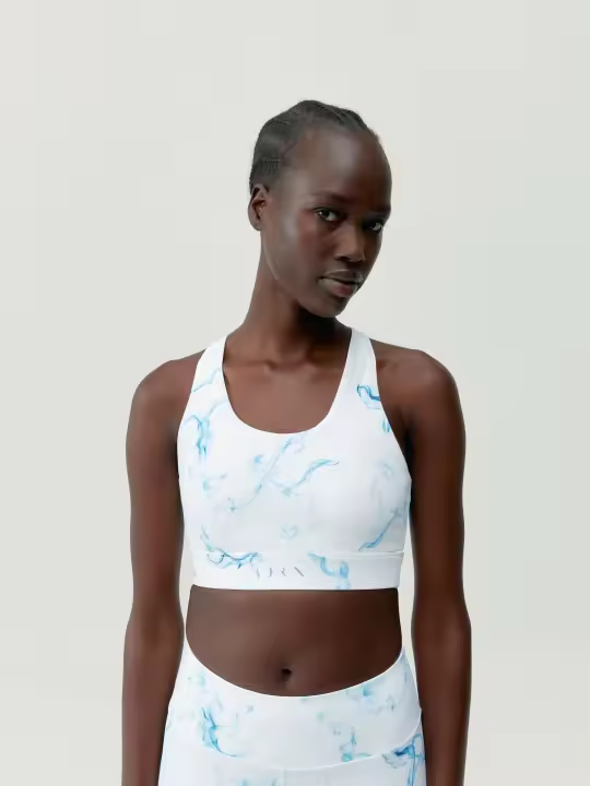 Born Living Yoga Top Helio Celadon Blue - 1