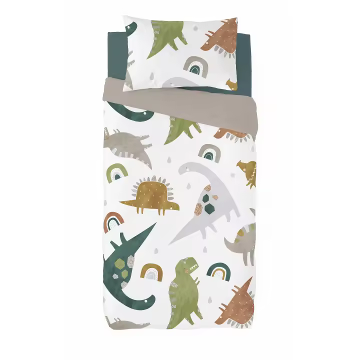 FUNDA NORDICA INFANTIL 100% ALGODÓN SAURIO NATURALS FABRICADO EN ESPAÑA - 1