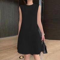 Vestido Mini Sin Mangas Para Mujer ZANZEA Elegante Y Casual De Verano Estilo Suelto Con Pliegues Y Cuello En V Vestido De Fiesta Para Vacaciones - details 1
