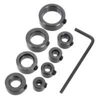 Juego De Anillos De Profundidad Para Broca Ajustable Con Llave Allen Herramienta De Carpintería Juego De 9 Piezas - details 0