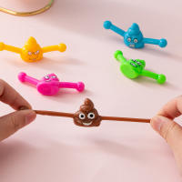 Juguete De Decompresión Para Niños 5PCS Juego De Falso Hecho De Madera Slingshot Prank Para Fiesta De Cumpleaños Y Día Del Niño - details 9