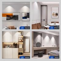Bombillas LED GU10 Para Techo 3W Ángulo Ajustable De 90 Grados Iluminación Interior Ahorro De Energía Rotación Ajustable AC220V 120V 5/10/20 Piezas - details 7