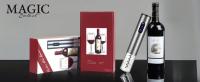 MAGIC SELECT Sacacorchos Eléctrico. Abridor de Botellas de Vino con Cortacápsula, Vertedor de Vino, Tapón de Vacío. Abrebotellas Automático de Acero Inoxidable. Funciona con 4 Pilas AA (no incluidas). - details 0