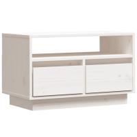 vidaXL Mueble de TV madera maciza de pino miel 60x35x37 cm, Mueble de Salon, Mueble TV, Mueble TV salon, Mesa de TV, Mueble tele - details 2