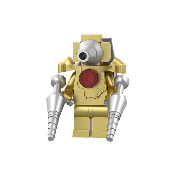 Mini Figura De Anime Skibidi Toilet Man Bloques De Modelado Para Niños Juguetes De TV Titan Cameraman Drillwoman Regalos Para Niños - 1