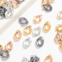 30pcs Cuentas De Cadena Geométricas Doradas 17x22MM Para Creación De Joyas Collares Pulseras Y Gafas Accesorios DIY - details 7
