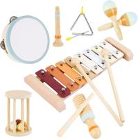 Juego De Instrumentos Musicales De Madera Para Bebés Montessori Xilofono De Percusión Para Niños De Preescolar Regalos Educativos - details 0