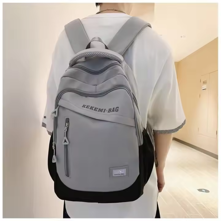 Mochila Escolar para hombre, Estudiantes de Secundaria, Gran capacidad, Estudiantes Universitarios, Estudiantes de Secundaria, niñas y niños adolescentes - 1