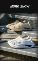 Sandalias De Verano Para Hombre Calzado Casual EVA Suave Pantuflas Planas Para Playa Jardín Exterior Pesca Colorido - details 9