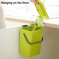 Pequeño Cenicero De Plástico Con Tapa Para Cocina Y Baño Recipiente De Basura Ecológico Montable Sobre El Fregadero Para Desperdicios Alimentarios - details 16