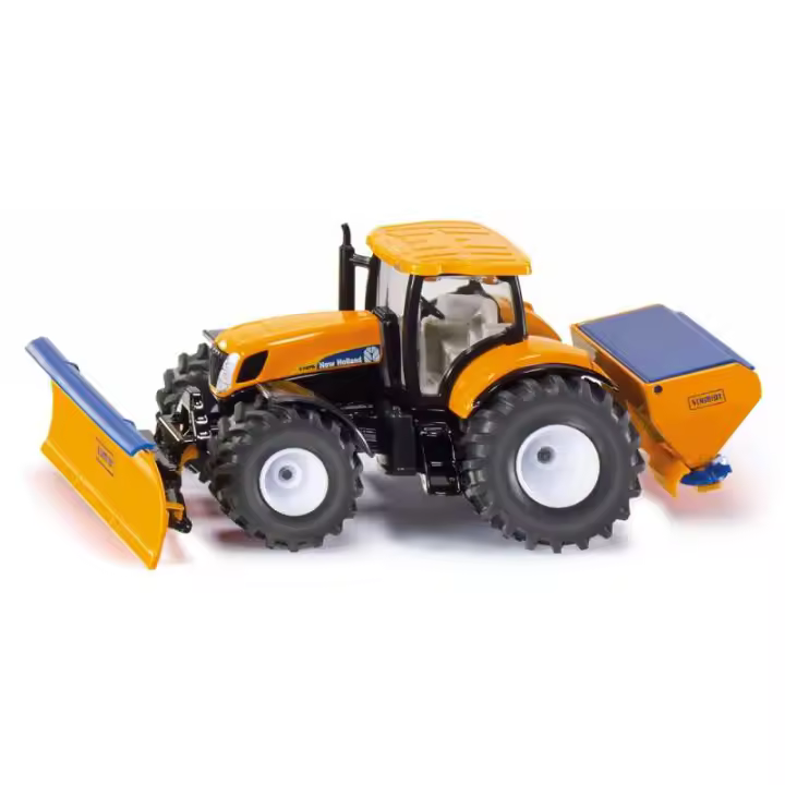 Siku Tractor New Holland T70.70 Escala 1:50 Naranja - Versátil y Funcional - 1
