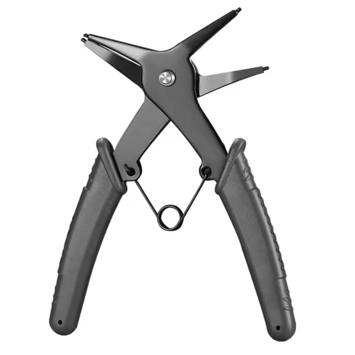 Aguja De Anillo Snap Dual Propósito Herramienta Para Eliminar Y Reasumir Anillos Internos Y Externos De Acero Inoxidable Verde - 1
