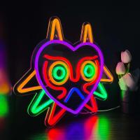 GGK Majora's Mask Luz Neón LED Para Decoración De Pared Del Dormitorio Regalo Para Gamers Zelda Luz Neón Para Decoración De Habitación De Juegos Para Fans De Zelda - details 4
