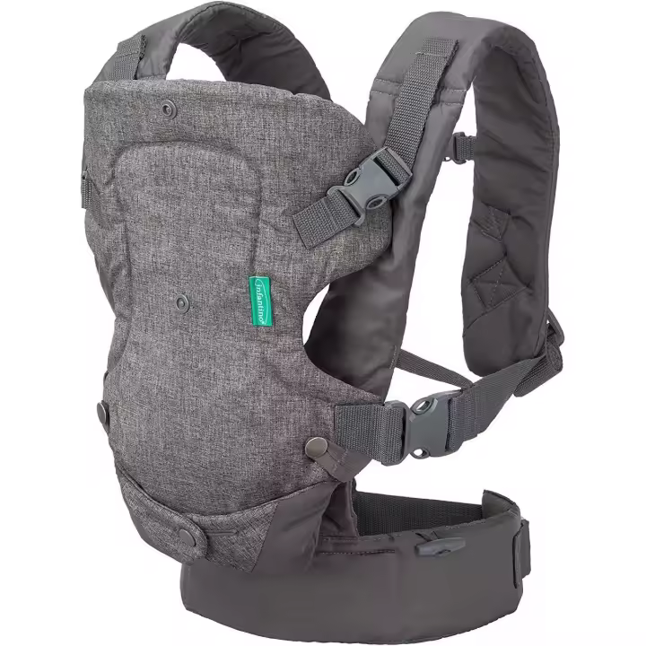 Portabebés 4 en 1 con babero - ergonómico - ajustable - orientado hacia dentro y hacia fuera - delante y detrás - adecuado para bebés de 3,6 a 14,5 kg - 1