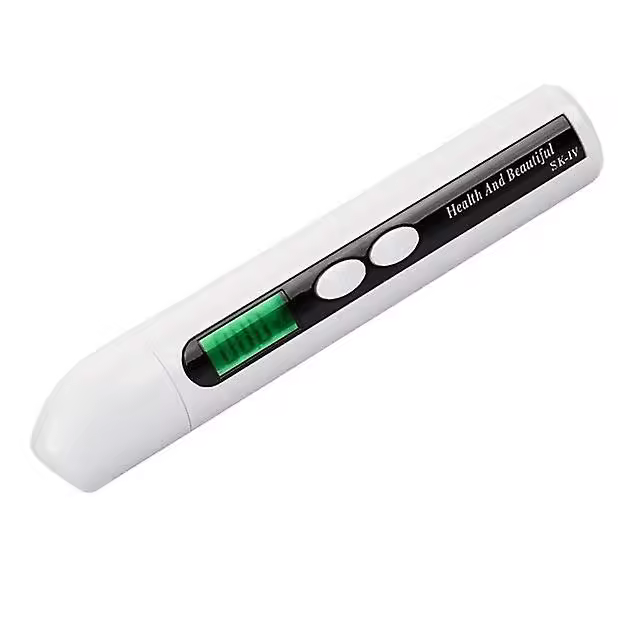 Detector de Monitor Digital portátil Sensor de cuero de La Cara Probador de humedad de La - 1