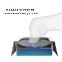 Cuenco De Agua Para Perros Y Gatos Flotante Anti-Derrame Dispensador De Agua Plástico Universal Para Todas Las Razones 1L/1.5L - details 4