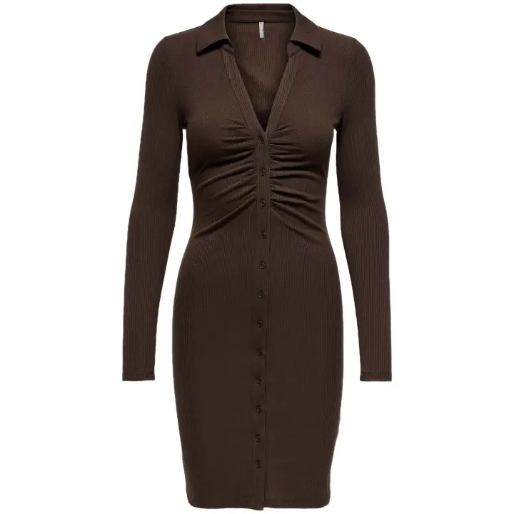 Vestidos marca Only modelo 15144171-Beig para mujer en color beig - 1