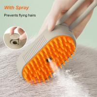 Cepillo De Baño Para Perros Y Gatos Con Spray Anti-Deslizamiento Cepillo De Pelaje Para Mascotas Eliminador De Pelo Plástico - details 2