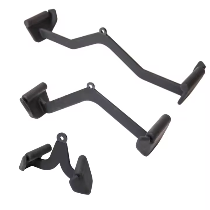 Gorilla Sports Asa de remo / asa de abdominales goma en negro - 1