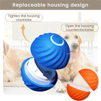 Bola Inteligente Para Perros Juguetes Electrónicos Interactivos Moverse Automáticamente USB Bouncing Para Puppies Regalo De Cumpleaños Para Gatos - details 10