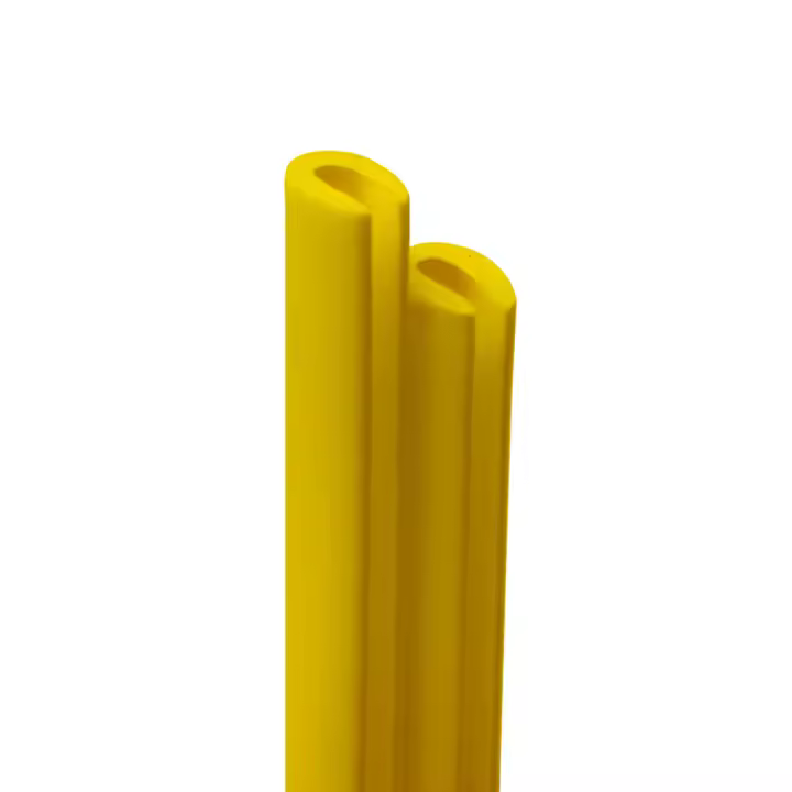 Perfiles de parachoques de coche Amarillo de 2 piezas, 65 cm - 1