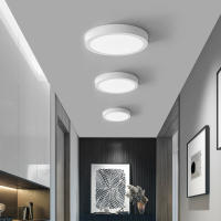 Lámpara De Techo LED Moderna Panel Para Sala De Estar Dormitorio Cocina Iluminación LED Decorativa Para El Hogar Fuente De Energía AC Incluye Bombillas - details 0