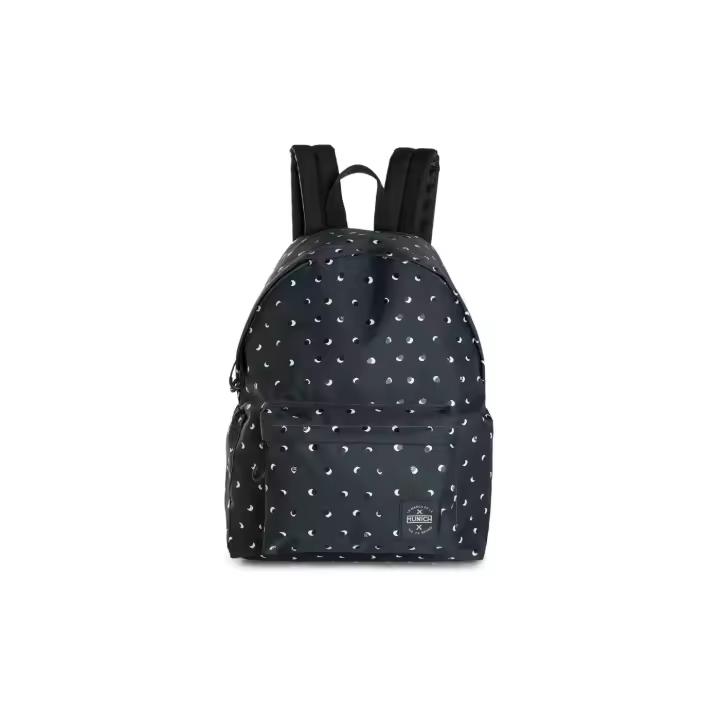Munich Mochila Fun BTS Lunares Negro - Versátil y Espaciosa - Ideal para el Día a Día - 1