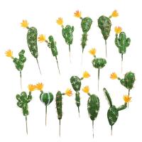 Mini Cactus Artificial Falsa Suculentas Plantas Verdes Para Decoración De Escritorio Hogar Jardín Hotel Accesorios Decorativos - details 0