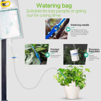 Bolsa De Riego Automática 3.5L Para Plantas Ajustable Para Macetas Con Agujero De Rociado Y Dispositivo De Aguja De Riego Para Jardín - details 4