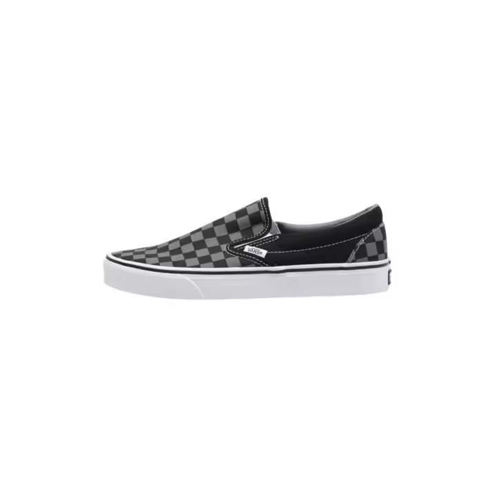 Vans Checkerboard Old Skool Slip-On  Deportivas Planas Hombre Gris - 1