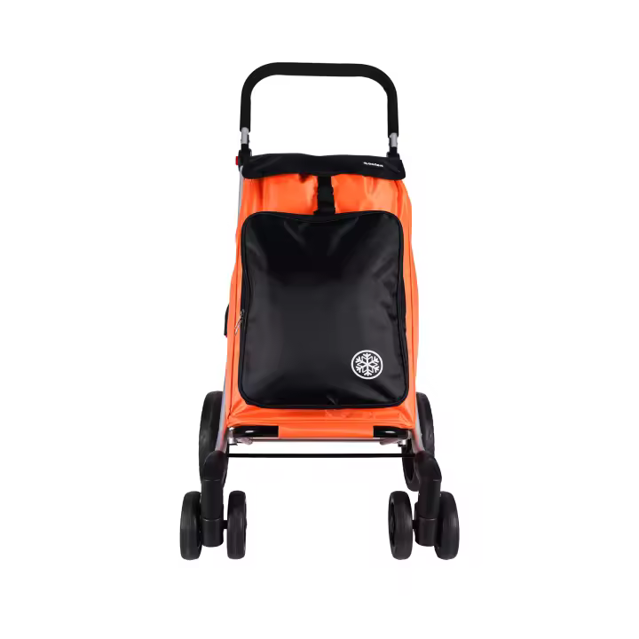 Carro de Compra Plegable Cofan con 6 Ruedas de Aluminio - 1