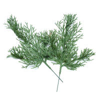 5 Piezas De Plantas Artificiales En Vaso Para Decoración De Boda Accesorios De Novia Regalos DIY Caja De Caramelo Navidad Rama De Pino Colgante Material PP - details 5