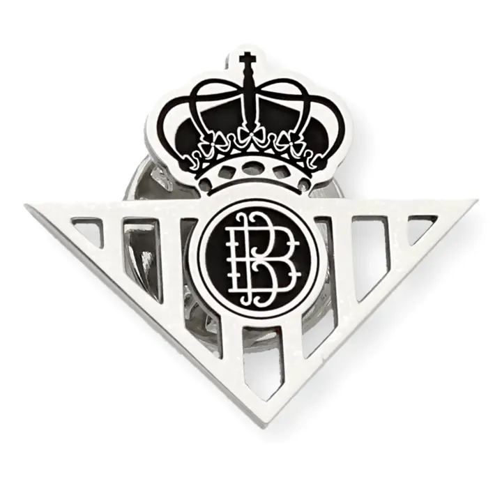 Pin de Real Betis Balompié en Plata de Ley 925 Calado - 1