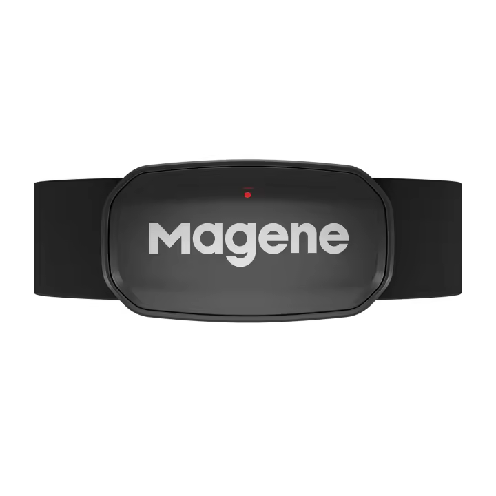 Magene Sensor de Ritmo Cardíaco, Conexión Bluetooth, Correa PARA EL Pecho, Modo Doble, Banda Deportiva, Accesorio para Cycling, Mejor H64, H303 - 1