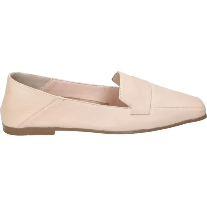 Zapatos mocasines TOP3 22561 para mujer en color nude - 1