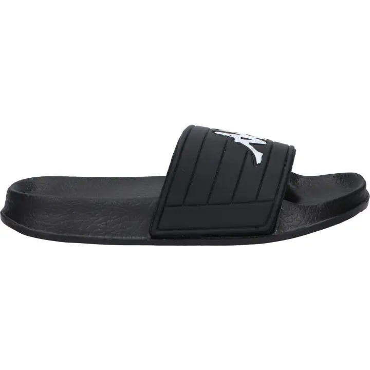Chanclas de Niña y Niño y Mujer KAPPA 304Q930 LOGO MATESE 949 BLACK-WHITE - 1