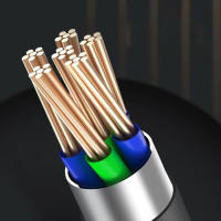 Cable De Carga Rápida Telescopio 100/27/66W 6A USB Tipo C Para iPhone 15 14 13 12 Con Carcasa Tipo C a Tipo C Soporte Para iPhone - details 6