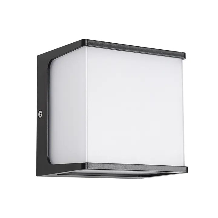 Lámpara De Pared LED Para Exteriores Impermeable IP65 Sin Sensor De Movimiento Luz Exterior Para Jardín Y Porche 8W Moderno - 1