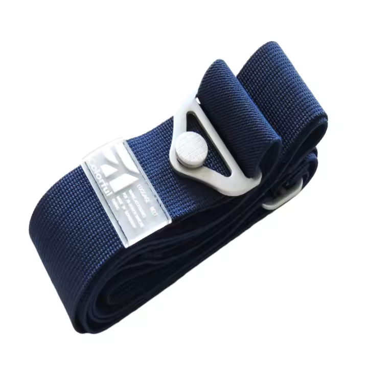 Correa De Equipaje Ajustable Para Viajes 168-200cm Cinturón De Fijación Para Maleta Hebilla De Bloqueo De Suitcase Accesorio Esencial De Viaje - 1